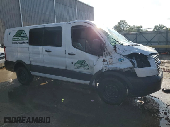 2015 Ford Transit Cargo with VIN 1FTNR1ZM5FKB03368, listed as a Copart auction lot 57690844 with 259,267 mi miles and Non Repairable. Bid and sale history available at DreamBid. Image 4.