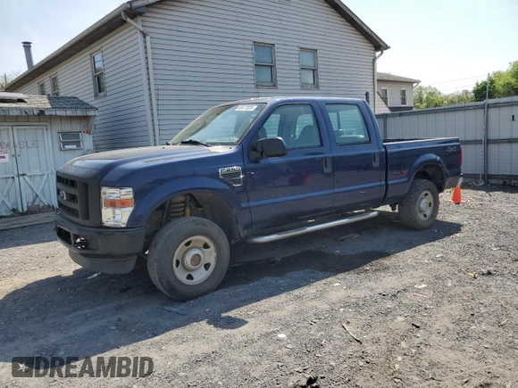2008 Ford Super Duty F-250 SRW XL with VIN 1FTSW21548EC16834, listed as a Copart auction lot 55477835 with 102,138 mi miles and Clean Title. Bid and sale history available at carsss.com. Image 1.