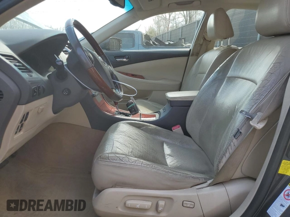 2012 Lexus ES with VIN JTHBK1EG7C2504440, listed as a Copart auction lot 50044775 with 255,978 mi miles and Salvage Title. Bid and sale history available at carsss.com. Image 7.