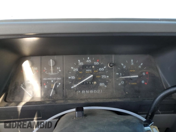 1992 Ford Ranger with VIN 1FTCR14X9NPA40821, listed as a Copart auction lot 53083745 with 63,198 mi miles and Salvage title. Bid and sale history available at DreamBid. Image 9.