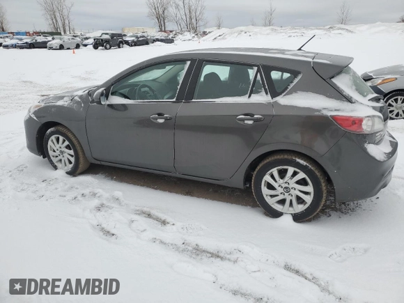 2013 Mazda 3 GX with VIN JM1BL1KF7D1779565, listed as a Copart auction lot 47848915 with 161,048 mi miles and Salvage Title. Bid and sale history available at carsss.com. Image 2.