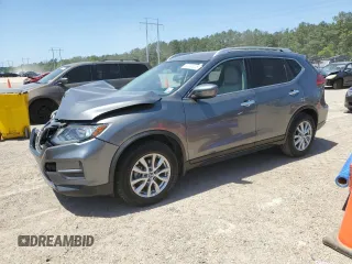 2017 Nissan Rogue SV with VIN JN8AT2MT6HW383290, listed as a Copart auction lot 52395245 with 161,217 mi miles and Salvage Title. Bid and sale history available at carsss.com. Image 1.