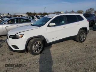 2019 Jeep Cherokee Altitude with VIN 1C4PJLLX9KD130196, listed as a Copart auction lot 48366775 with 47,341 mi miles and Salvage Title. Bid and sale history available at carsss.com. Image 1.