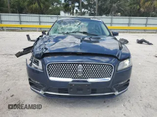 2017 Lincoln Continental Premiere with VIN 1LN6L9PK0H5602517, listed as a Copart auction lot 49051455 with 125,244 mi miles and Salvage Title. Bid and sale history available at carsss.com. Image 5.