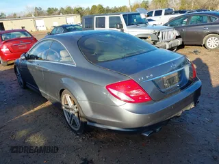 2008 Mercedes-Benz CL-Class V8 AMG with VIN WDDEJ77XX8A011694, listed as a IAAI auction lot 41197023 with 158,416 mi miles. Bid and sale history available at carsss.com. Image 3.