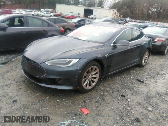2016 Tesla Model S 70 with VIN 5YJSA1E13GF174542, listed as a IAAI auction lot 41169279 with 72,691 mi miles and . Bid and sale history available at DreamBid. Image 19.