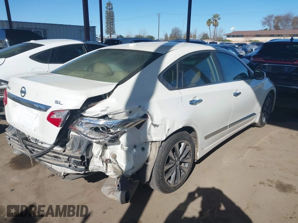 2016 Nissan Altima SV with VIN 1N4AL3APXGC193085, listed as a IAAI auction lot 41507049 with 105,058 mi miles and . Bid and sale history available at DreamBid. Image 4.