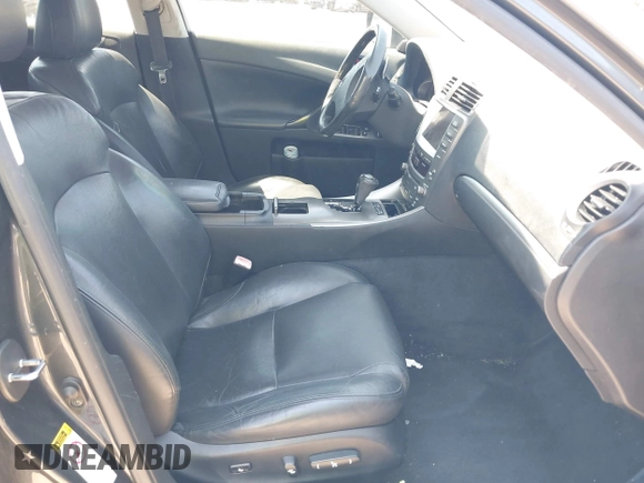 2007 Lexus IS 350 with VIN JTHBE262475012839, listed as a IAAI auction lot 42285197 with 218,500 mi miles and . Bid and sale history available at DreamBid. Image 5.