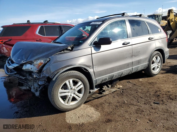 2010 Honda CR-V EX with VIN 5J6RE4H57AL035354, listed as a Copart auction lot 47803255 with 111,557 mi miles and Salvage Title. Bid and sale history available at carsss.com. Image 1.