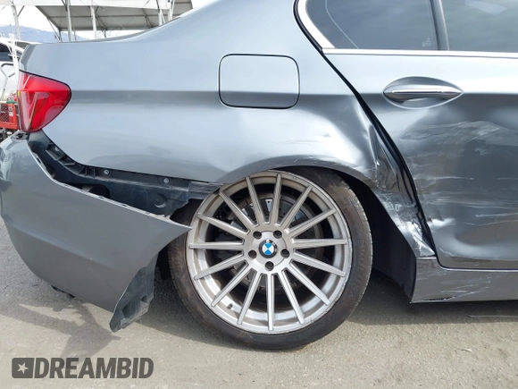 2013 BMW 5 Series 528i with VIN WBAXG5C53DDY36704, listed as a IAAI auction lot 41657370 with 119,045 mi miles and . Bid and sale history available at DreamBid. Image 12.