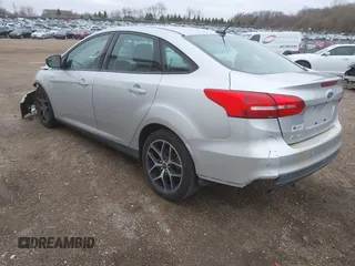 2017 Ford Focus SEL with VIN 1FADP3H20HL209209, listed as a IAAI auction lot 41921883 with 155,611 mi miles. Bid and sale history available at carsss.com. Image 3.