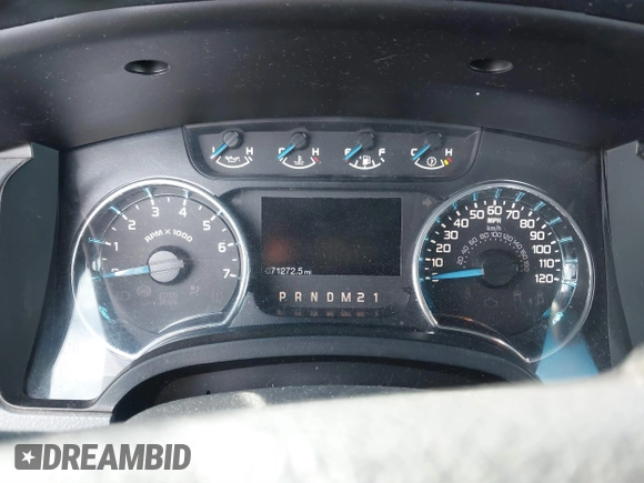 2014 Ford F-150 XL with VIN 1FTFW1EF9EKE35168, listed as a IAAI auction lot 41388198 with 71,272 mi miles. Bid and sale history available at carsss.com. Image 7.
