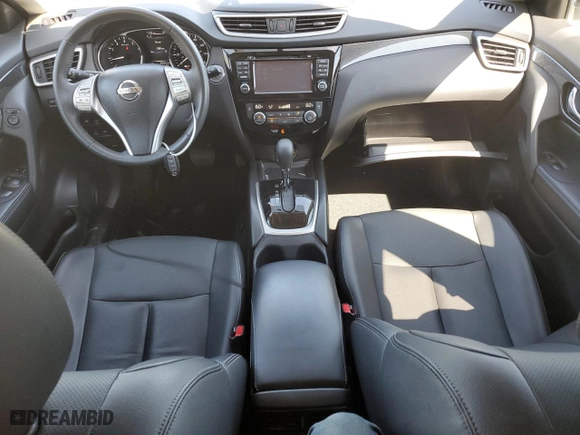 2016 Nissan Rogue SV with VIN 5N1AT2MV9GC858231, listed as a Copart auction lot 53361125 with 98,626 mi miles and Salvage Title. Bid and sale history available at carsss.com. Image 8.
