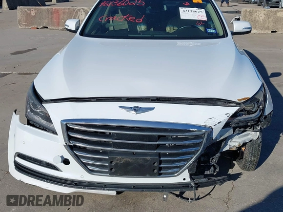 2015 Hyundai Genesis 3.8L z VIN KMHGN4JEXFU051407, wystawiony jako IAAI lot #42136025 z przebiegiem 121 139 mil mil oraz . Historia ofert i sprzedaży dostępna na DreamBid. Obrazek 6.