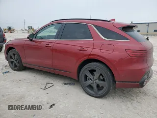 2022 Genesis GV70 Sport with VIN KMUMCDTCXNU011073, listed as a Copart auction lot 88661615 with 34,297 mi miles and Salvage title. Bid and sale history available at DreamBid. Image 2.
