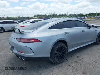 2021 Mercedes-Benz AMG GT 43 z VIN W1K7X5KB0MA039134, wystawiony jako IAAI lot #42129975 z przebiegiem 50 856 mil mil oraz . Historia ofert i sprzedaży dostępna na DreamBid. Obrazek 4.