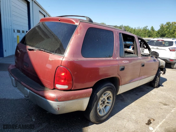 1999 Dodge Durango with VIN 1B4HR28Y2XF503158, listed as a Copart auction lot 74024244 with 0 mi miles and Non Repairable. Bid and sale history available at carsss.com. Image 3.