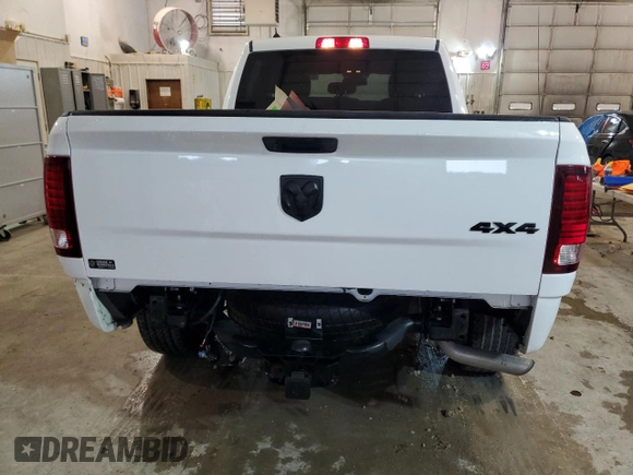 2021 Ram 1500 Classic Warlock with VIN 1C6RR7GG5MS537070, listed as a Copart auction lot 62684063 with 57,901 mi miles and Salvage Title. Bid and sale history available at carsss.com. Image 6.