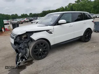 2016 Land Rover Range Rover Sport HSE z VIN SALWR2VFXGA640285, wystawiony jako Copart lot #64935295 z przebiegiem 89 037 mil mil oraz Szkoda całkowita • Salvage title. Historia ofert i sprzedaży dostępna na DreamBid. Obrazek 1.