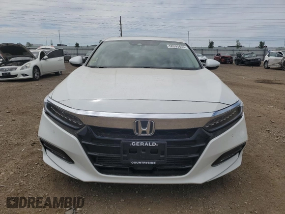2019 Honda Accord Touring with VIN 1HGCV2F95KA017133, listed as a Copart auction lot 58395635 with 55,637 mi miles and Salvage title. Bid and sale history available at DreamBid. Image 5.