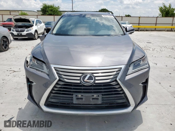 2016 Lexus RX 350 with VIN 2T2BZMCA4GC032889, listed as a Copart auction lot 62351685 with 114,556 mi miles and Salvage title. Bid and sale history available at DreamBid. Image 5.