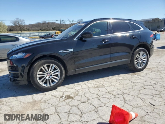 2019 Jaguar F-Pace 25t Prestige z VIN SADCK2GX9KA368541, wystawiony jako Copart lot #48985875 z przebiegiem 54 338 mil mil oraz Szkoda całkowita • Salvage title. Historia ofert i sprzedaży dostępna na DreamBid. Obrazek 1.
