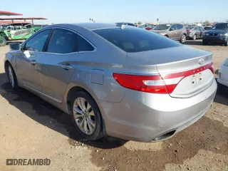 2012 Hyundai Azera with VIN KMHFG4JG2CA169486, listed as a IAAI auction lot 41719929 with 166,496 mi miles. Bid and sale history available at carsss.com. Image 3.