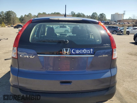 2014 Honda CR-V LX with VIN 2HKRM3H34EH537038, listed as a Copart auction lot 48542305 with 195,398 mi miles and Salvage Title. Bid and sale history available at carsss.com. Image 6.