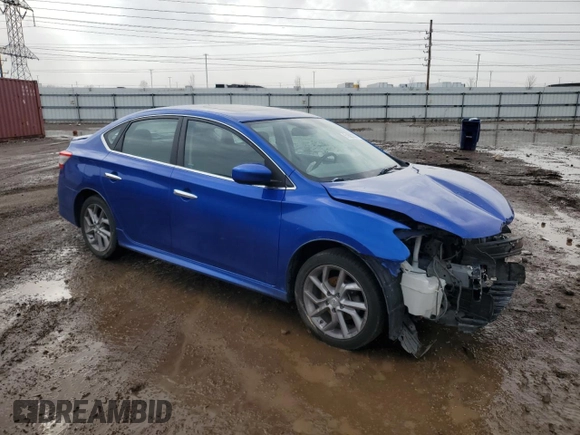 2014 Nissan Sentra SR with VIN 3N1AB7AP3EY317788, listed as a Copart auction lot 51627355 with 89,090 mi miles and Salvage Title. Bid and sale history available at DreamBid. Image 4.