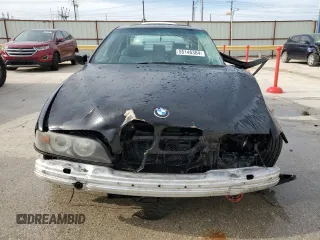 1998 BMW 5 Series 528iA with VIN WBADD6326WGT97216, listed as a Copart auction lot 55146364 with 0 mi miles and Non Repairable. Bid and sale history available at carsss.com. Image 5.
