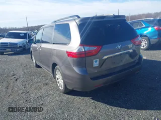 2016 Toyota Sienna Ltd with VIN 5TDDK3DC9GS140380, listed as a IAAI auction lot 41753383 with 215,123 mi miles. Bid and sale history available at carsss.com. Image 3.