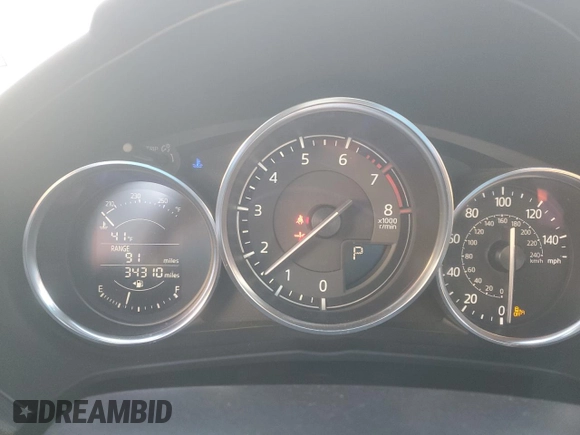 2017 Mazda MX-5 Miata Grand Touring with VIN JM1NDAD75H0123957, listed as a Copart auction lot 88411355 with 34,310 mi miles and Salvage title. Bid and sale history available at DreamBid. Image 9.