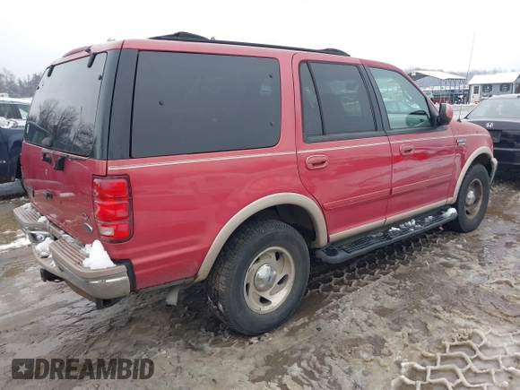 1999 Ford Expedition XLT z VIN 1FMPU18L0XLA04738, wystawiony jako IAAI lot #41177021 z przebiegiem 47 673 mil mil oraz . Historia ofert i sprzedaży dostępna na DreamBid. Obrazek 4.