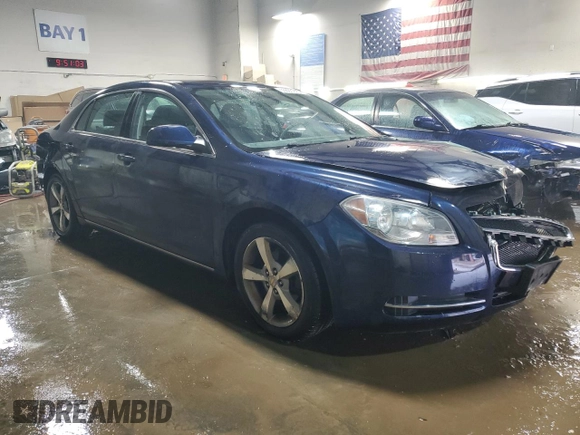 2011 Chevrolet Malibu 1LT with VIN 1G1ZC5EU2BF123461, listed as a Copart auction lot 50693745 with 135,757 mi miles and Salvage Title. Bid and sale history available at DreamBid. Image 4.