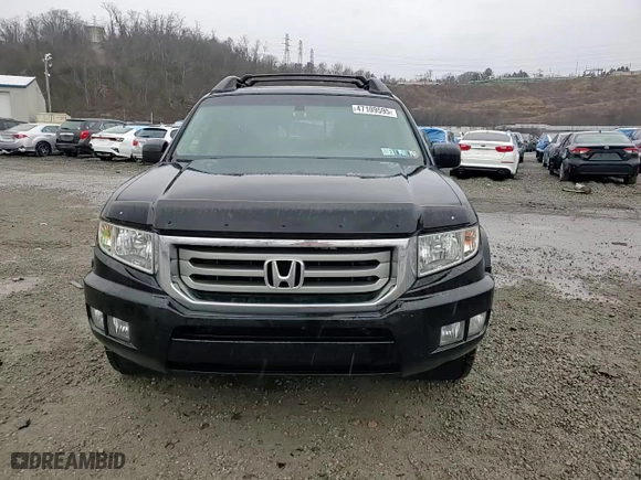 2012 Honda Ridgeline RTL with VIN 5FPYK1F54CB453136, listed as a Copart auction lot 47109595 with 120,780 mi miles and Salvage Title. Bid and sale history available at carsss.com. Image 13.