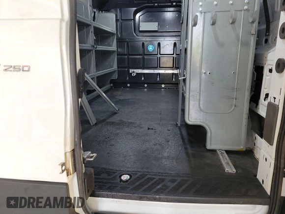 2020 Ford Transit Cargo with VIN 1FTBR2YG3LKA51867, listed as a IAAI auction lot 42787593 with 89,403 mi miles and . Bid and sale history available at DreamBid. Image 14.