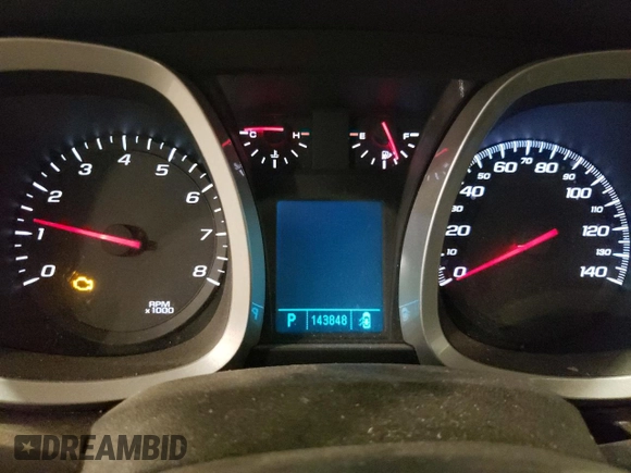 2010 Chevrolet Equinox LTZ with VIN 2CNFLGEY7A6259677, listed as a Copart auction lot 52315345 with 143,848 mi miles and Salvage Title. Bid and sale history available at DreamBid. Image 9.
