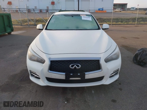 2017 Infiniti Q50 3.0t Premium with VIN JN1EV7AR1HM840809, listed as a IAAI auction lot 40866899 with 106,716 mi miles. Bid and sale history available at carsss.com. Image 12.
