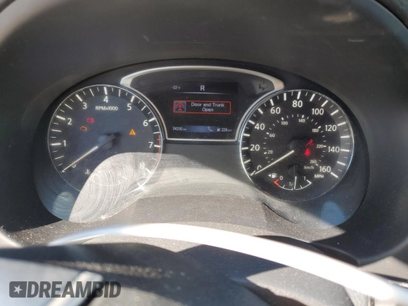 2016 Nissan Altima SV with VIN 1N4AL3AP5GC225344, listed as a Copart auction lot 48827185 with 74,250 mi miles and Salvage Title. Bid and sale history available at DreamBid. Image 9.