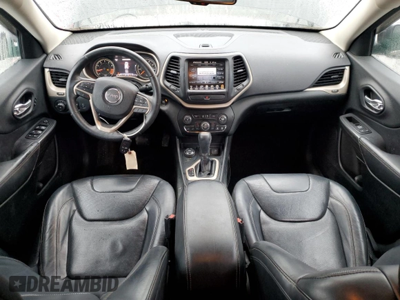 2015 Jeep Cherokee Limited with VIN 1C4PJMDS4FW662698, listed as a Copart auction lot 49521825 with 161,998 mi miles and Salvage Title. Bid and sale history available at DreamBid. Image 8.