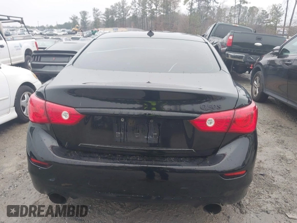 2015 Infiniti Q50 with VIN JN1BV7AP1FM347436, listed as a IAAI auction lot 41405852 with 126,940 mi miles and . Bid and sale history available at DreamBid. Image 16.