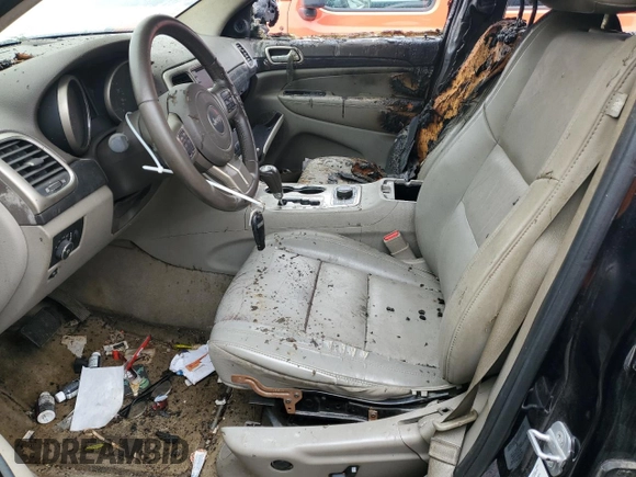 2011 Jeep Grand Cherokee 70th Anniversary with VIN 1J4RR4GT8BC534430, listed as a Copart auction lot 87484614 with 0 mi miles and Salvage Title. Bid and sale history available at carsss.com. Image 7.