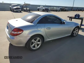 2006 Mercedes-Benz SLK 280 z VIN WDBWK54F46F113955, wystawiony jako Copart lot #73100524 z przebiegiem 118 313 mil mil oraz Szkoda całkowita • Salvage title. Historia ofert i sprzedaży dostępna na DreamBid. Obrazek 3.