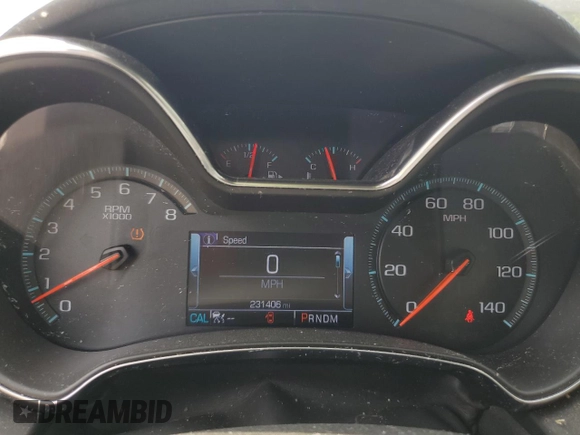 2018 Chevrolet Impala Premier with VIN 2G1125S32J9107778, listed as a Copart auction lot 63850775 with 231,406 mi miles and Salvage title. Bid and sale history available at DreamBid. Image 9.