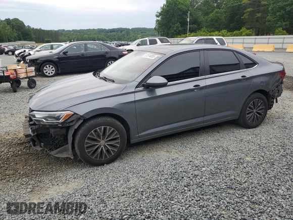 2019 Volkswagen Jetta S with VIN 3VWC57BU0KM268230, listed as a Copart auction lot 57514055 with 150,666 mi miles and Salvage title. Bid and sale history available at DreamBid. Image 1.