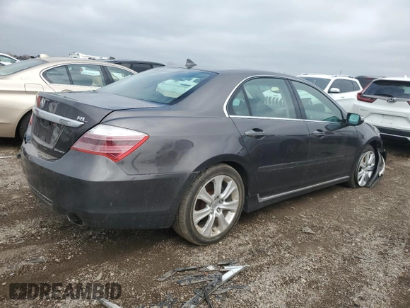 2010 Acura RL Technology z VIN JH4KB2F60AC001416, wystawiony jako Copart lot #52346565 z przebiegiem 110 530 mil mil oraz Szkoda całkowita • Salvage title. Historia ofert i sprzedaży dostępna na DreamBid. Obrazek 3.