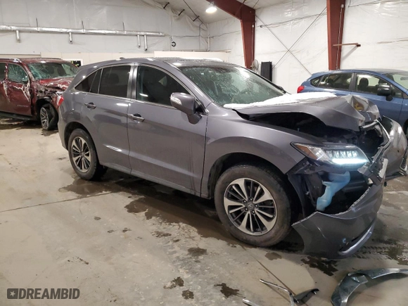 2018 Acura RDX w/Advance Pkg with VIN 5J8TB4H70JL016801, listed as a Copart auction lot 86307244 with 55,277 mi miles and Salvage Title. Bid and sale history available at carsss.com. Image 4.