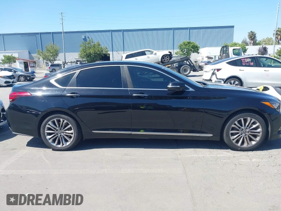 2017 Genesis G80 3.8L z VIN KMHGN4JE6HU190971, wystawiony jako IAAI lot #42195436 z przebiegiem 84 598 mil mil oraz . Historia ofert i sprzedaży dostępna na DreamBid. Obrazek 13.