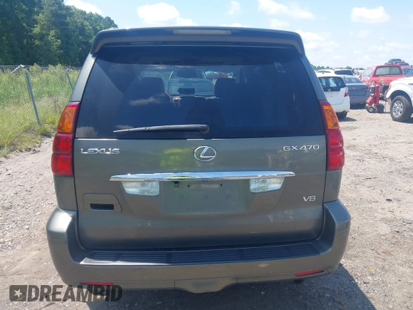 2006 Lexus GX 470 with VIN JTJBT20X560108967, listed as a IAAI auction lot 42702608 with 239,835 mi miles and . Bid and sale history available at DreamBid. Image 16.