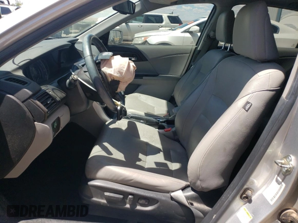 2015 Honda Accord EX-L with VIN 1HGCR2F83FA120987, listed as a Copart auction lot 55262705 with 199,295 mi miles and Salvage title. Bid and sale history available at DreamBid. Image 7.